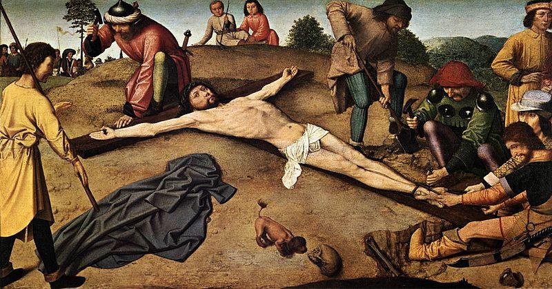 Christ Nailed to the Cross, Gerard David